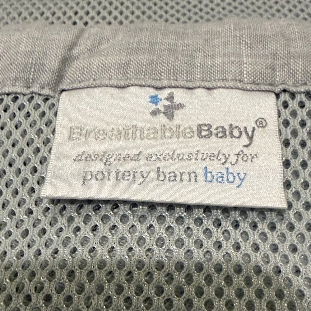 Pottery Barn Kids Light Gray Mesh Nursery Organizer